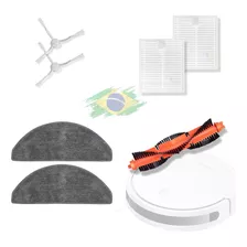 Kit Peças Para Aspirador Pó Xiaomi Robô Vacuum E10 E12 B112