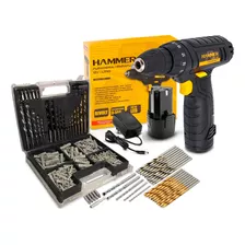 Furadeira Parafusadeira 12v Pli-10 Hammer + Acessórios