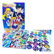 Taps De Sailor Moon Tazos - Coleccionador + Cards