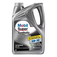 Aceite Mobil Super Synthetic 5w-30 4.73 Litros