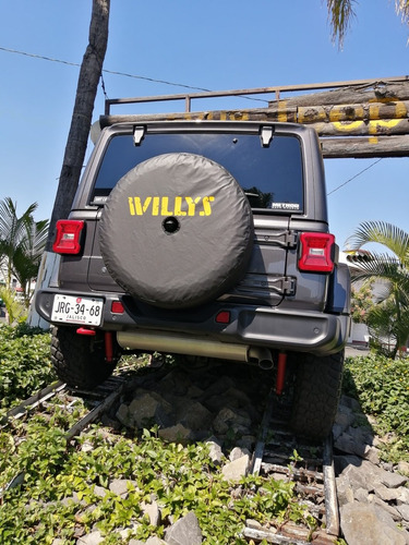 Funda Llanta Jeep Willys Retro Especial Para Cmara Reversa Foto 4