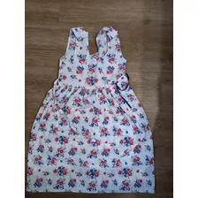 Vestido Nena Floreado Talle 10