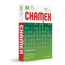 Resma Chamex Papel A4 75g Premium 500 Hojas No Boreal Mnl