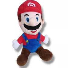 Mario Bros Pelucia Nintendo Musical Ótima Costura Personagem