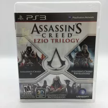 Assassins Creed: Ezio Trilogy - Play Station 3 Usado Mídia F