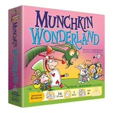 Juego De Mesa De Munchkin Wonderland | Juego De Tablas Y Car