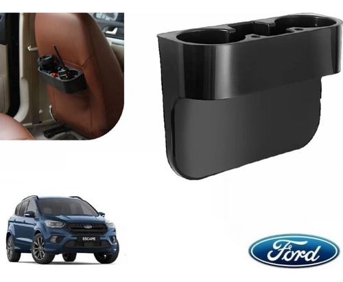 Porta Vasos Con Porta Celular Ford Escape 2017 A 2019 Foto 5