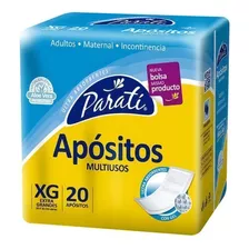 Apósitos Para Ti Xg Multiusos De 20 Unidades Por 6 Paquetes