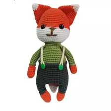 Amigurumi Oso Zorrito Tierno Crochet Peluche