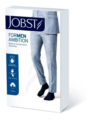 Calcetin Rodilla Compresion 15-20mmhg Ambition Jobst Marino