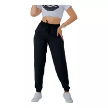 Calça Jogger Duna Premium Feminina Elástico Cintura Alta 