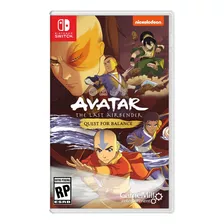 Avatar Last Airbender Quest For Balance Nintendo Switch Cdv