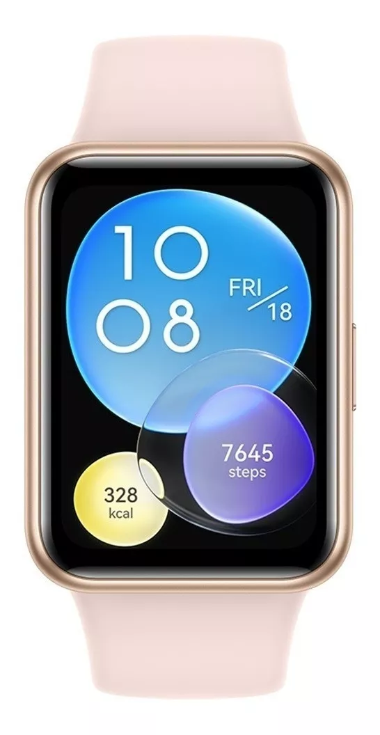 Huawei Watch Fit 2 Active 1.74 Caja De Polímero Sakura Pink, Malla Sakura Pink De Silicona