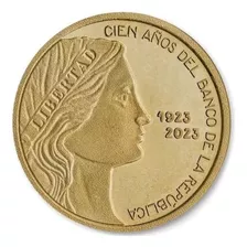 Moneda 20000 Conmemorativa 100 Años Banco República 1923