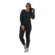 Conjunto Crepe Plus Size Calça Blusa Roupa Feminina P A Xgg