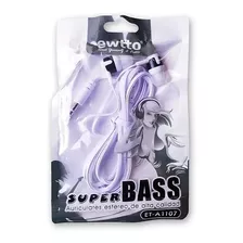 Pack 12 / Audífono Super Bass Ewtto / Et-a1107m