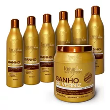 Forever Liss Kit Banho De Verniz 06 Shampoo + 01 Mascara 1kg