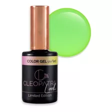 Cleopatra Color Gel Look Neon Lime Semi X 11ml Color Verde