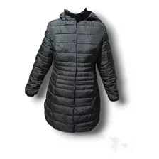 Campera Puffer Dama Negro Sun Miss