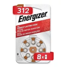 Blister 8 Pilas Para Audifonos Audiologia Energizer Az312