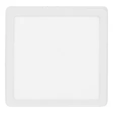 Painel Plafon Led 24w Quadrado Sobrepor Branco Frio Quente