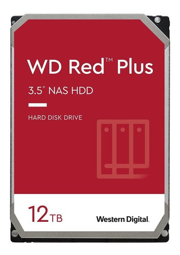 Disco Duro Interno Western Digital Hdd 12tb 3.5 Red Plus