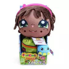 Boneca Flipkins Cutie - Clara - 2 Em 1 Dtc