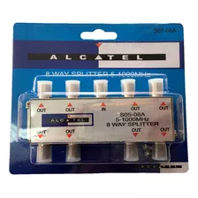 Splitter Coaxial De 1 Entrada A 8 Salidas Marca Alcatel