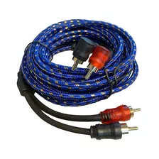 Cable Rca Para Potencia Woofer 5 Metros