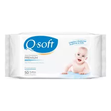 Toallitas Húmedas Q-soft Premium Clásica 50 U