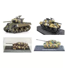 Tanques De La Segunda Guerra Mundial Pack X4 Unidades 