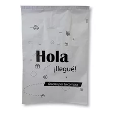 Bolsas E Commerce Hola Llegue 20x30 N1 Tricapa X 50 Unidades