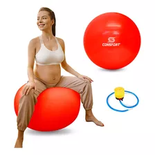 Bola Suíça 55cm Para Gestante Gravida Pilates Yoga 