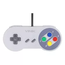 Controle Para Pc Usb Com Fio Super Nintendo Snes Sfc Vinik