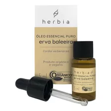 Óleo Essencial De Erva Baleeira Orgânico 5ml - Herbia Herbia