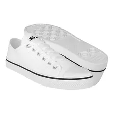 Tenis Casuales Caballero Stylo 860 Textil Blanco