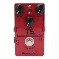 Pedal Demonfx Tube Screamer Ts Red 2 Overdrive Ts808 Ts9