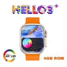 Smart Watch Hello Watch 3 Plus Amoled 4gb 