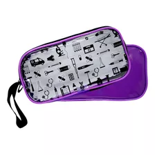 Case Protetora Esteto Universal Enfermagem Estojo Cor Roxo