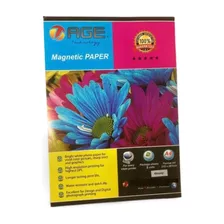 Papel Fotográfico Magnético Glossy Age X 5 Hojas Oferta!