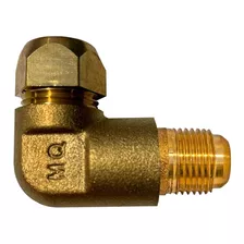 Adaptador Dako Curvo P/ Tubo De Cobre 3/8 E P/ Bico Comum 