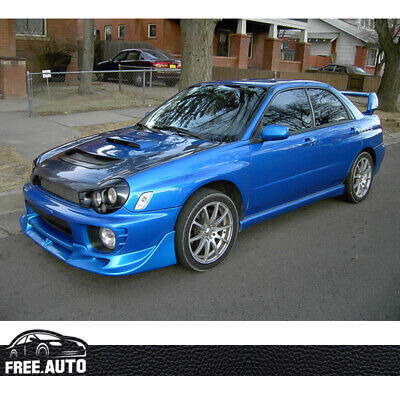 Fit 02-03 Subaru Impreza Wrx Sti Cw Style Front Bumper L Zzi Foto 2