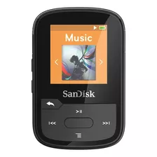 Leitor De Mp3 Sandisk Clip Sport Plus De 32 Gb, Bluetooth