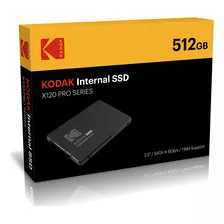 Unidade De Estado Sólido Interna Kodak X120pro 512 Gb De Alta Velocidade Ssd Sata3 De 2,5 Polegadas Para Laptop E Desktop