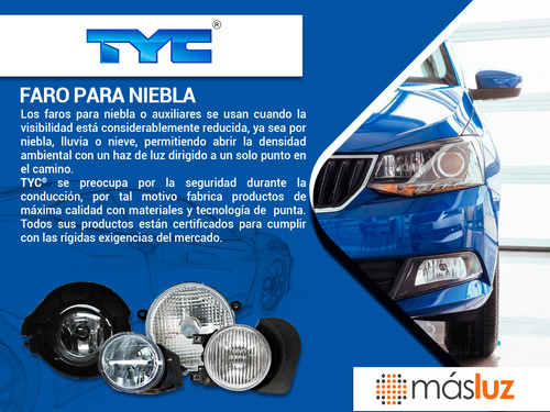 1- Faro Niebla Delantero Mitsubishi Mirage G4 2019/2020 Tyc Foto 4