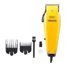 Cortador De Cabelo Wahl Professional Classic Amarelo 127v