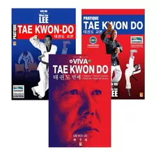 Kit 3 Livros Do Mestre Lee - Pratique 1 E 2 + Viva Taekwondo
