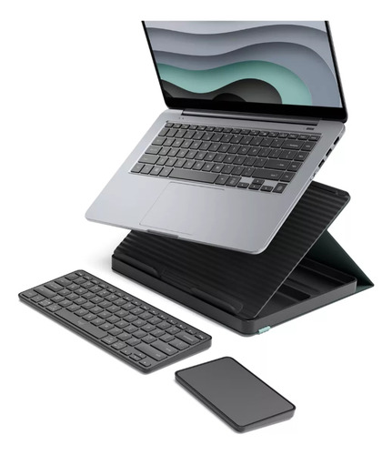 Liquido Logitech Escritorio Desplegable Soporte Laptop Ews