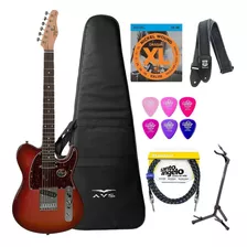 Guitarra Tagima T910 Hb Honey Burst + Kit 