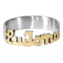 Anillo Cinta Personalizado Nombre Palabra Plata 925 Oro 18k